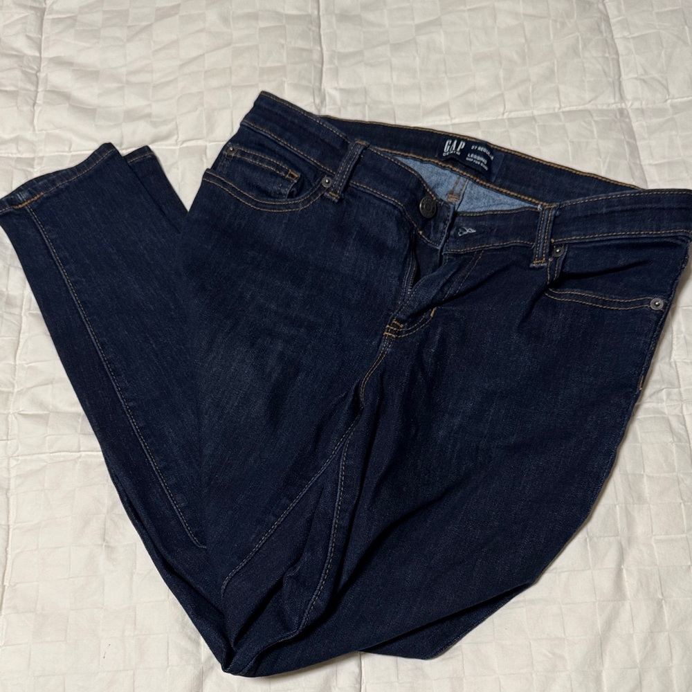 GAP Women's Deep Indigo Skinny Jeans